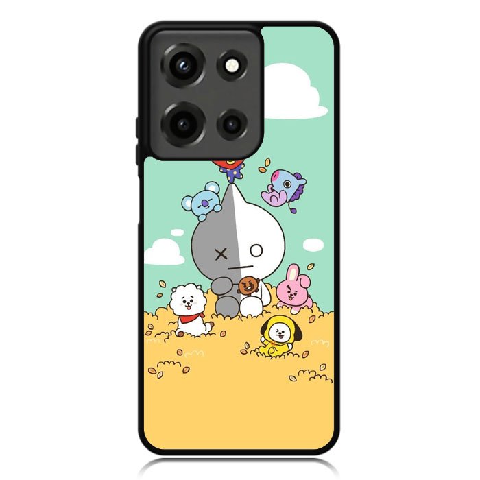 BT21 on the straw Motorola Moto G 5G 2025 Case OV9307