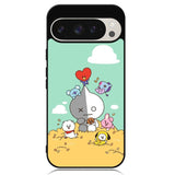 BT21 on the straw Google Pixel 9 Pro XL Case OV9307
