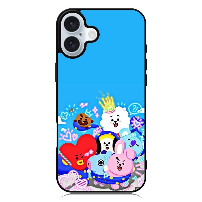 BT21 Galaxy iPhone 16 Case QC9308