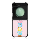 Kawaii Cute BT21 Samsung Galaxy Z Flip 6 5G 2024 Case OV9294