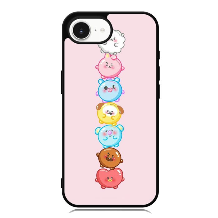 Kawaii Cute BT21 iPhone 16e Case OV9294