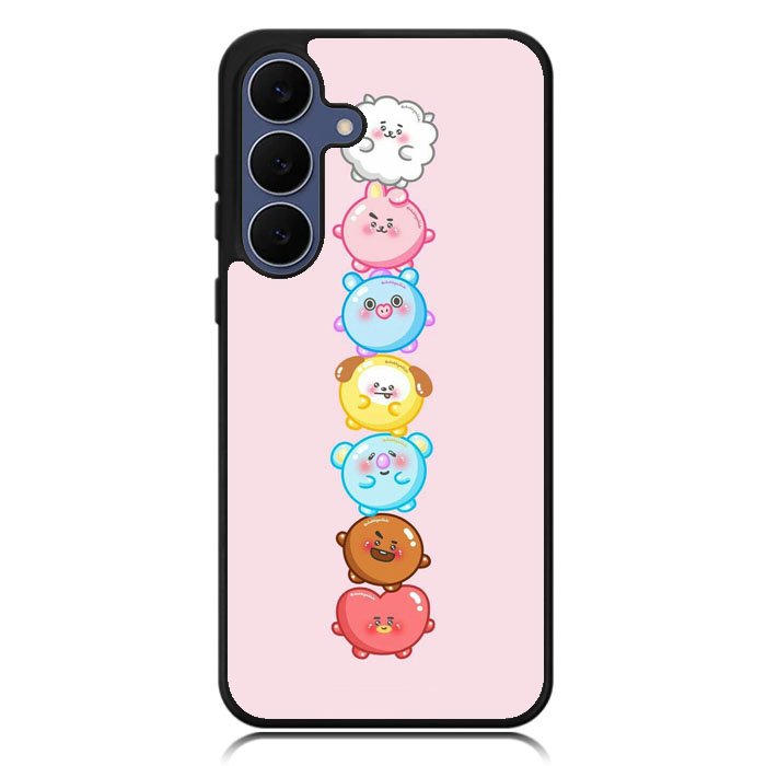 Kawaii Cute BT21 Samsung Galaxy S25 FE Case OV9294