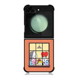 Lovely BT21 Samsung Galaxy Z Flip 6 5G 2024 Case OV9290