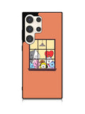 Lovely BT21 Samsung Galaxy S23 Ultra 5G Case QC9290