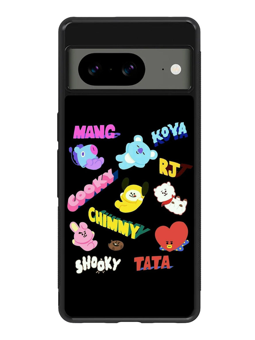 BTS BT21 Google Pixel 8 Case QC9301