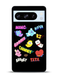 BTS BT21 Google Pixel 8 Pro Case QC9301