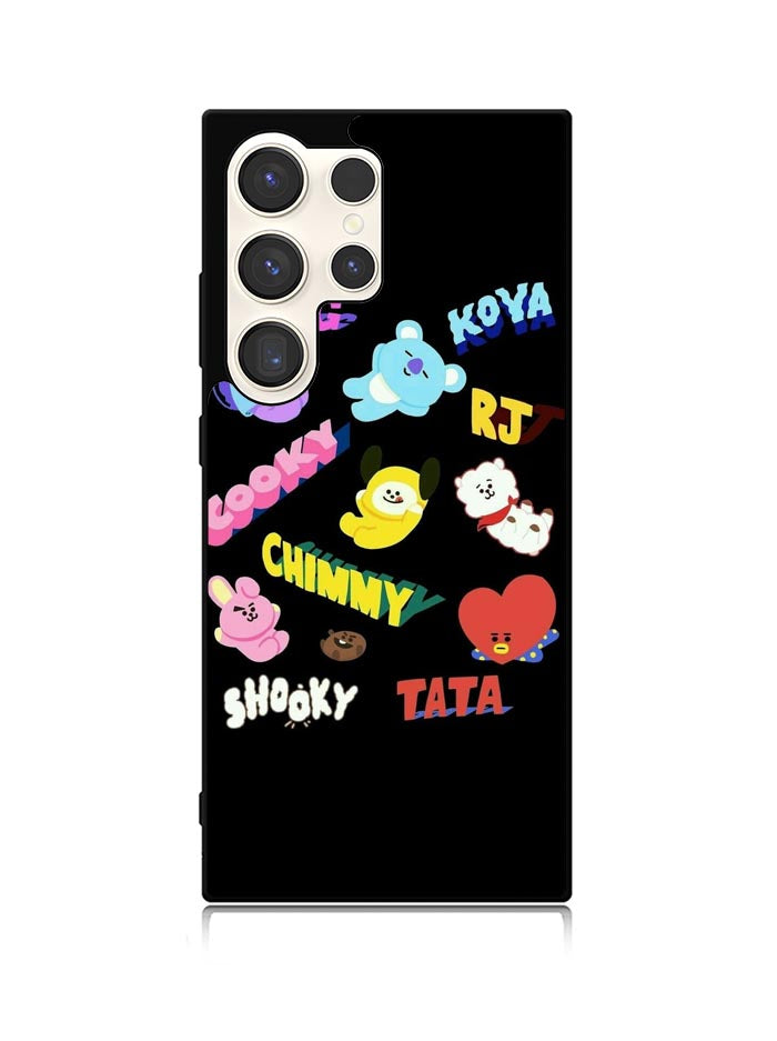 BTS BT21 Samsung Galaxy S25 Ultra 5G Case QC9301