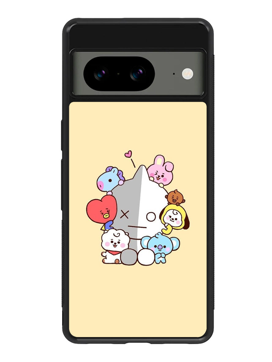 BT21 Army BTS Google Pixel 8A Case QC9310