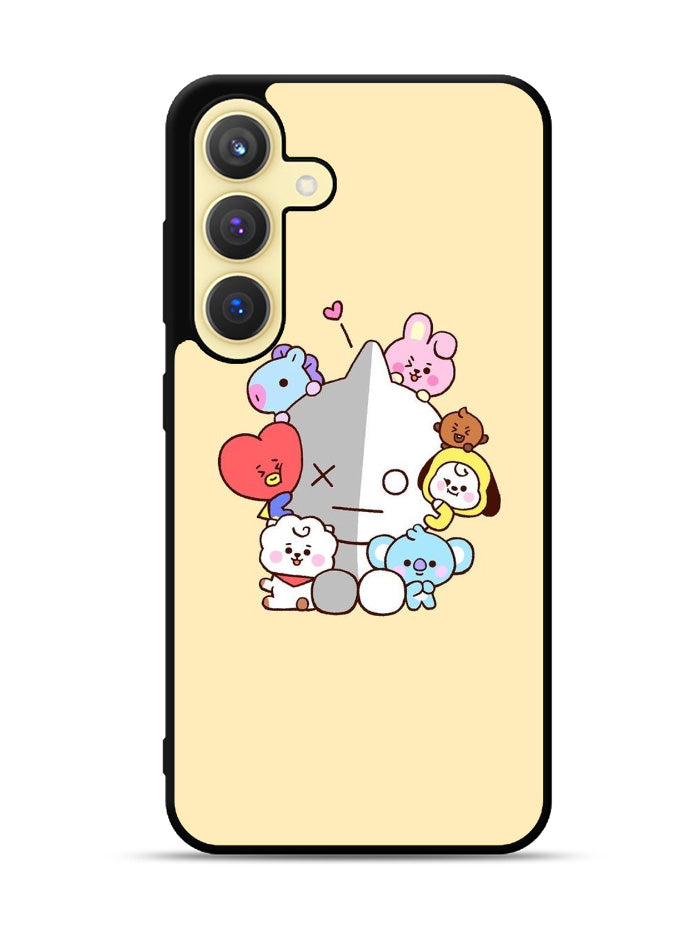 BT21 Army BTS Samsung Galaxy S25 Plus 5G , Samsung Galaxy S25+ 5G Case OV9310