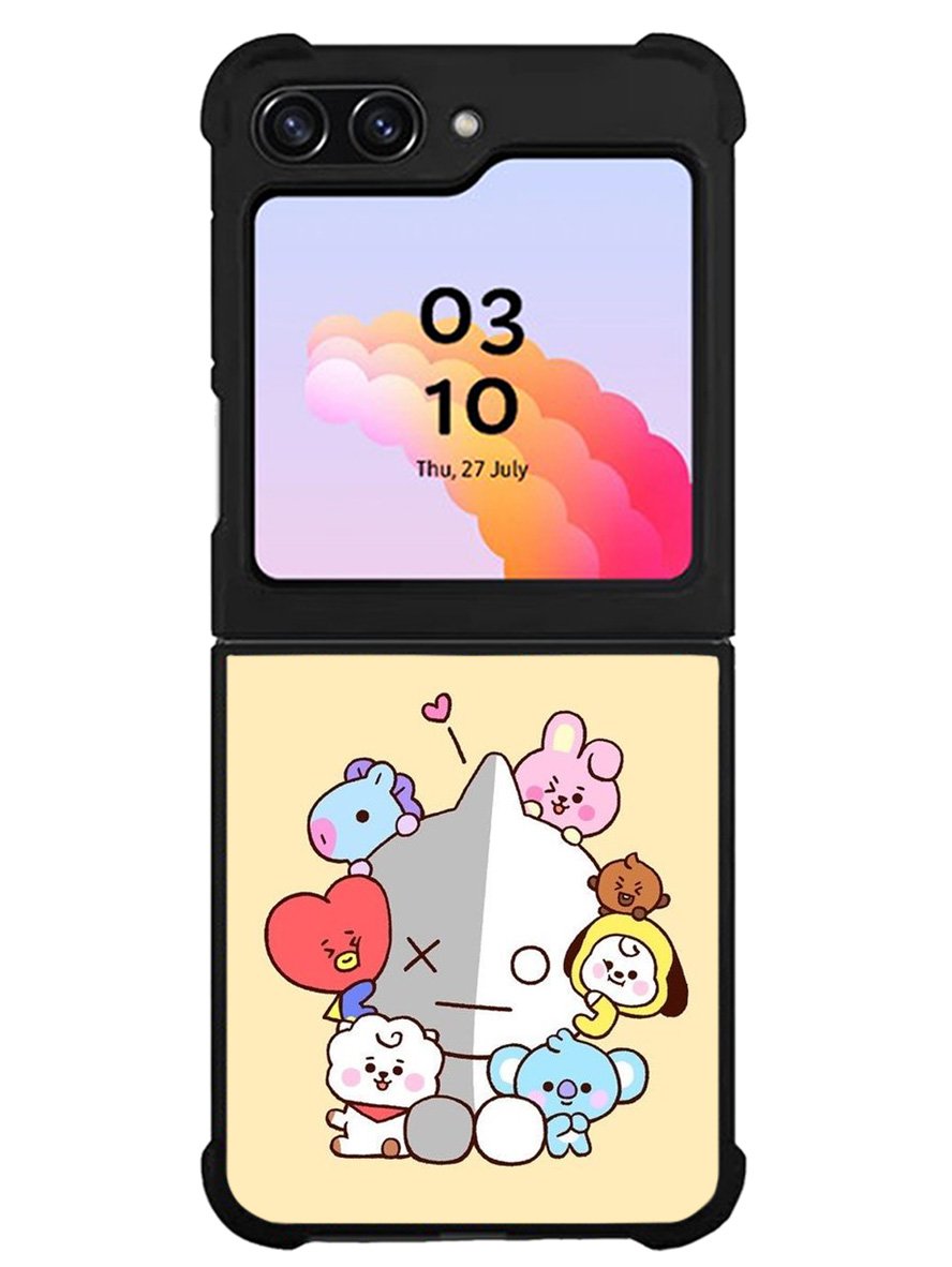 BT21 Army BTS Samsung Galaxy Z Flip 5 5G 2023 Case OV9310