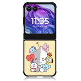 BT21 Army BTS Motorola Moto Razr Plus 2024 , Moto Razr+ 2024 Case OV9310