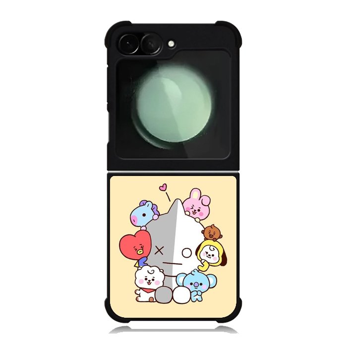 BT21 Army BTS Samsung Galaxy Z Flip 6 5G 2024 Case OV9310
