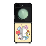 BT21 Army BTS Samsung Galaxy Z Flip 6 5G 2024 Case OV9310
