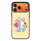 BT21 Army BTS iPhone 17 Pro Max Case QC9310