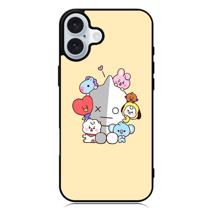 BT21 Army BTS iPhone 16 Case QC9310