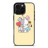 BT21 Army BTS iPhone 16 Pro Max Case OV9310