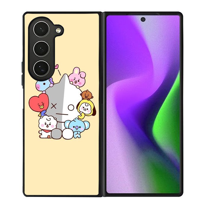 BT21 Army BTS Samsung Galaxy Z Fold 6 5G 2024 Case OV9310