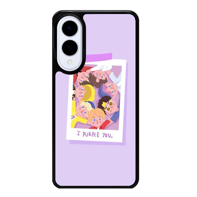 I Purple You BTS Samsung Galaxy S25 Edge 5G Case OV9296