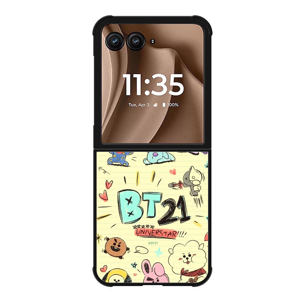 BT21 Universtar Motorola Moto RAZR Plus 2025 Case OV9304