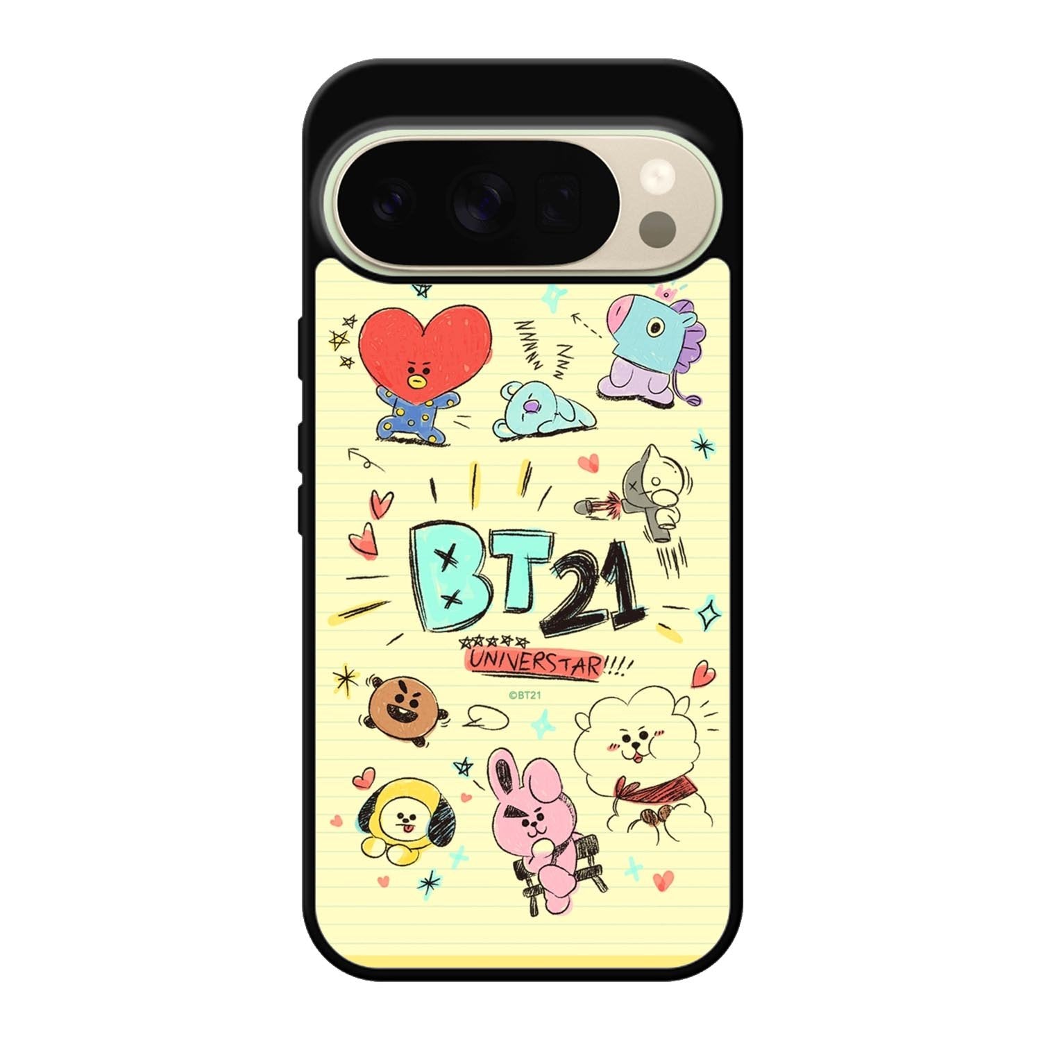 BT21 Universtar Google Pixel 10 Pro Case QC9304