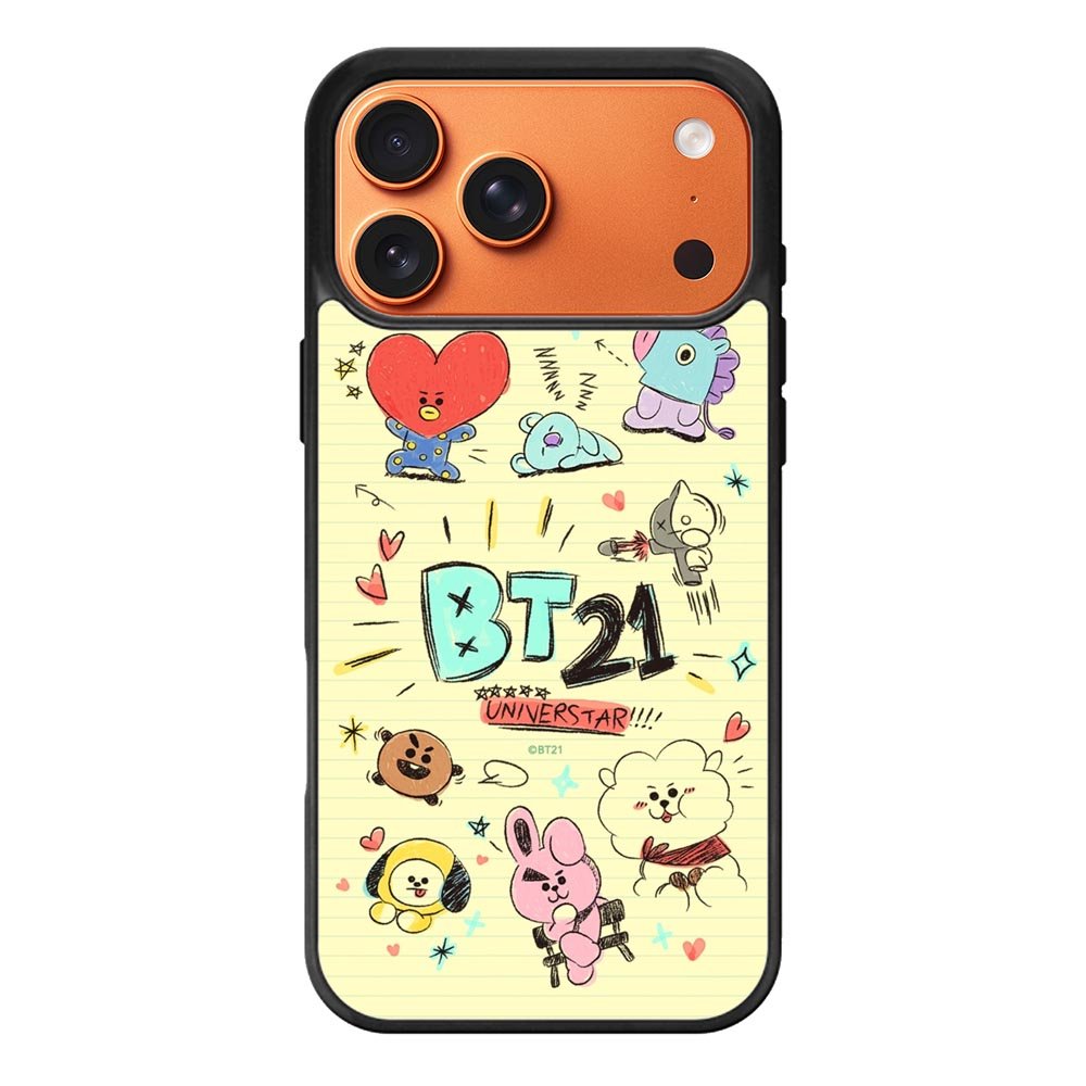 BT21 Universtar iPhone 17 Pro Case QC9304
