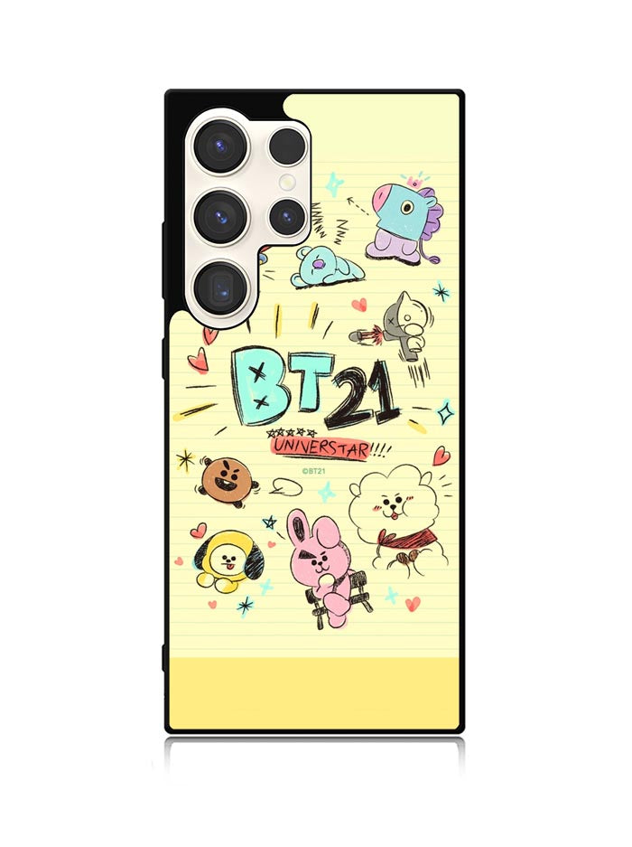 BT21 Universtar Samsung Galaxy S23 Ultra 5G Case QC9304