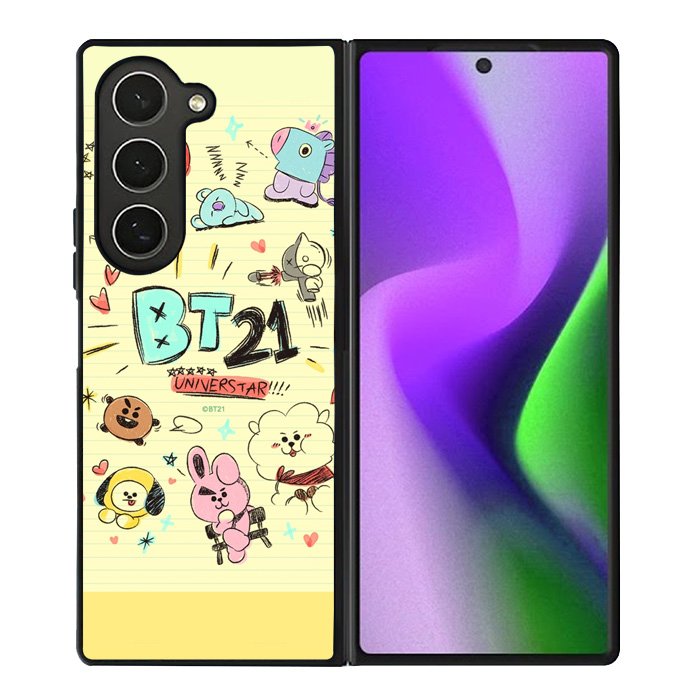 BT21 Universtar Samsung Galaxy Z Fold 6 5G 2024 Case OV9304