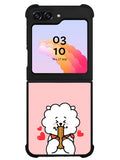 BT21 RJ Samsung Galaxy Z Flip 5 5G 2023 Case OV9305