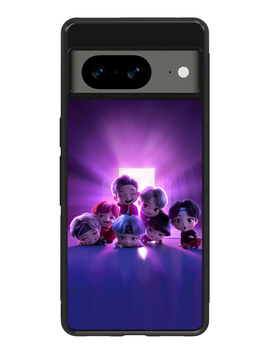 Tiny Tan BTS Google Pixel 8A Case QC9283