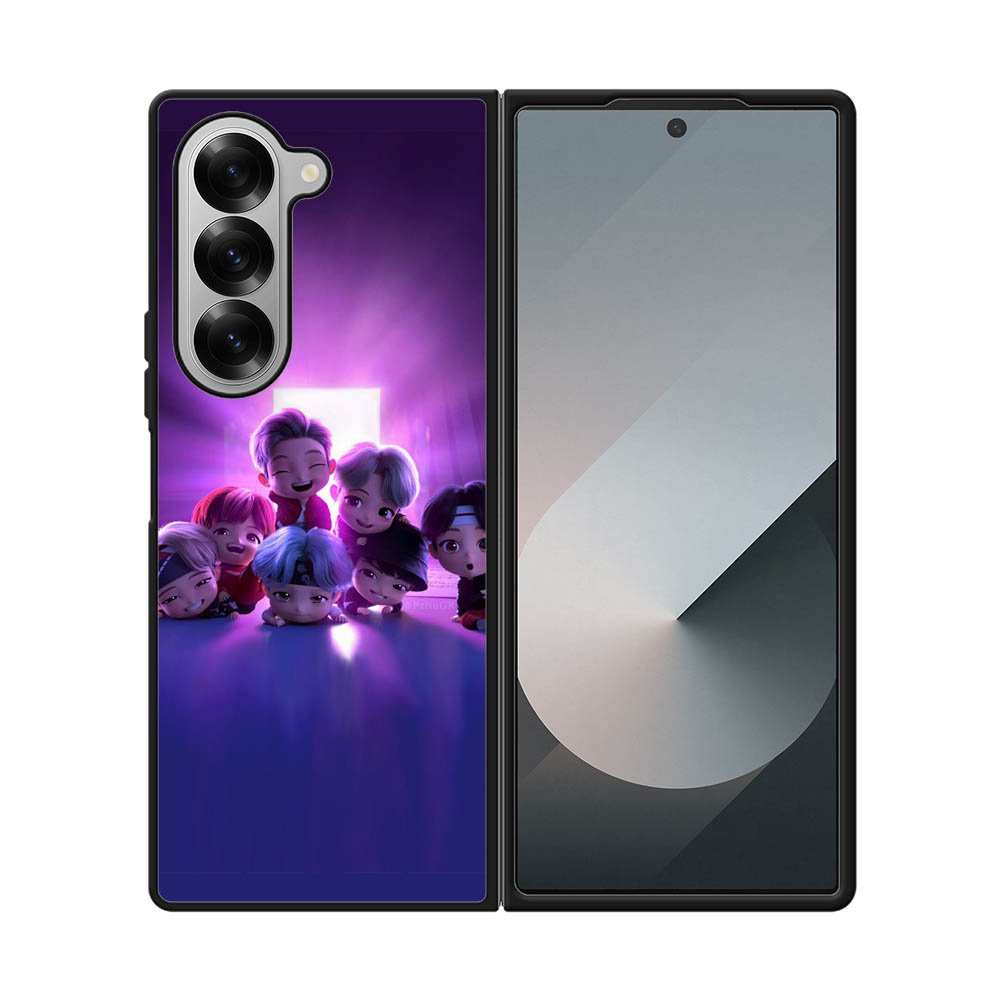 Tiny Tan BTS Samsung Galaxy Z Fold 7 5G Case QC9283