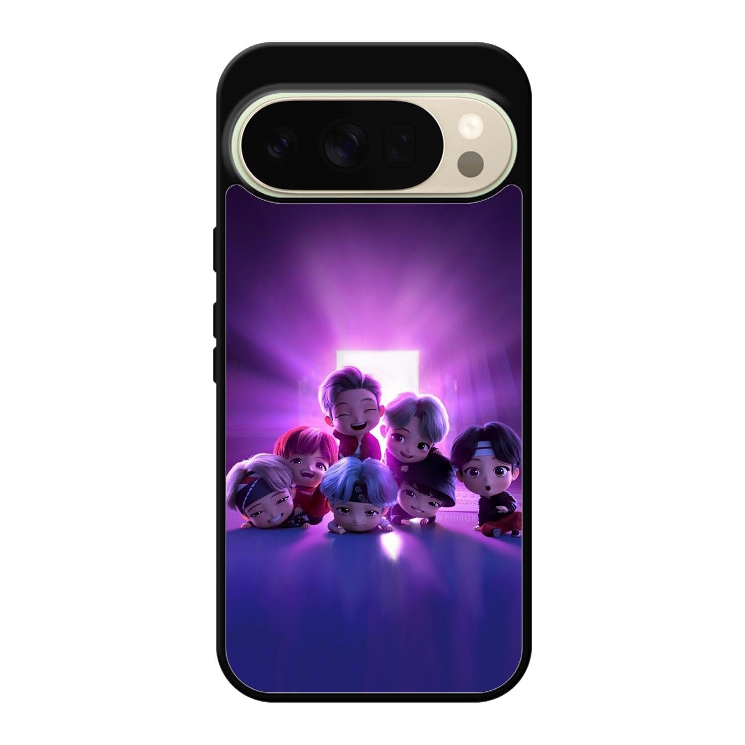 Tiny Tan BTS Google Pixel 10 Pro Case QC9283