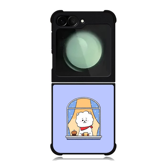 RJ BT21 Purple Samsung Galaxy Z Flip 6 5G 2024 Case OV9286