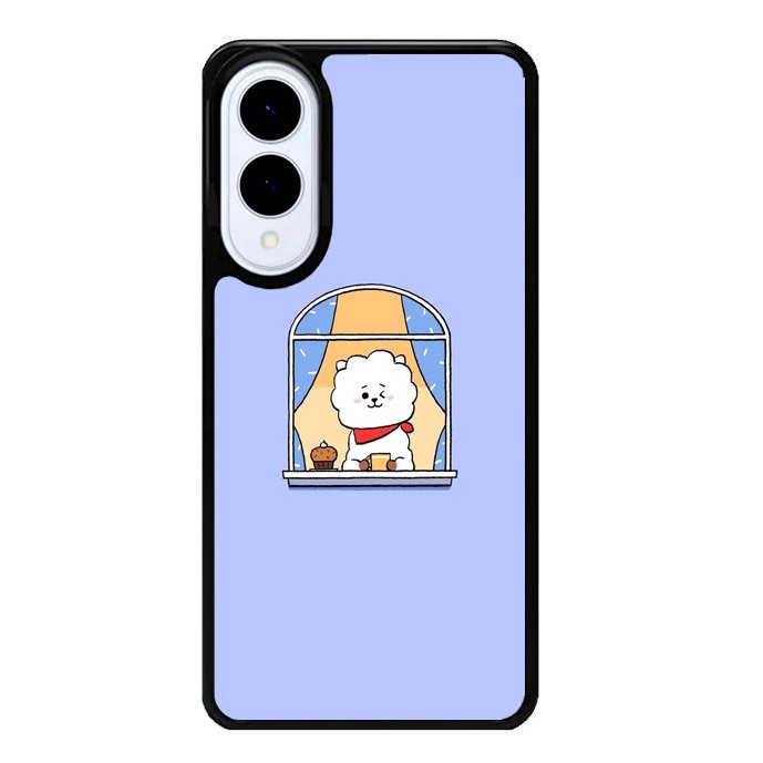 RJ BT21 Purple Samsung Galaxy S25 Edge 5G Case OV9286