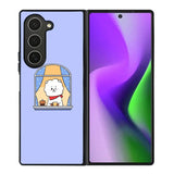 RJ BT21 Purple Samsung Galaxy Z Fold 6 5G 2024 Case OV9286