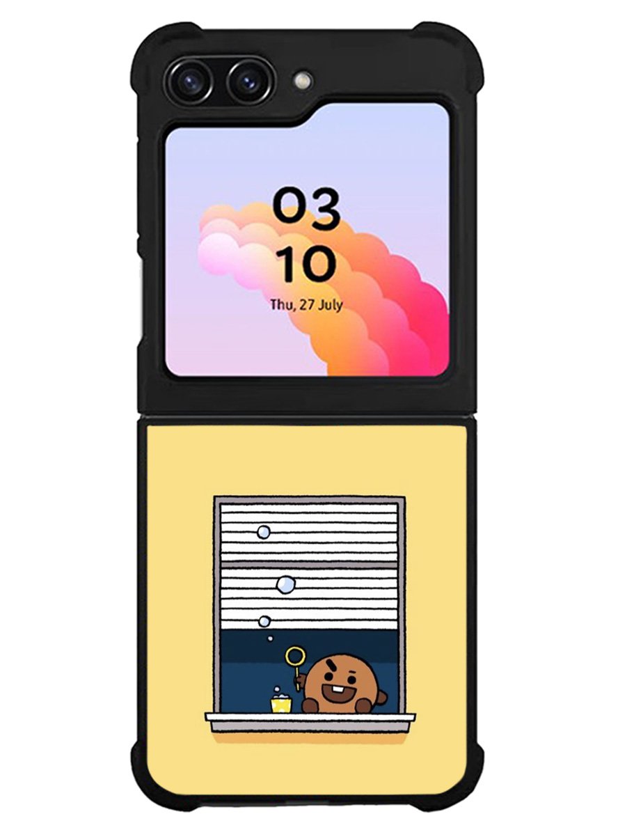 Shooky BT21 Samsung Galaxy Z Flip 5 5G 2023 Case OV9285