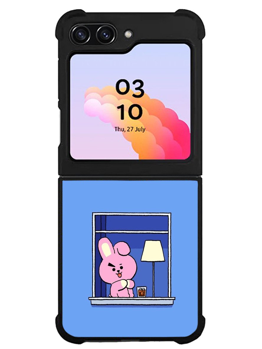 Cooky BT21 Samsung Galaxy Z Flip 5 5G 2023 Case OV9297