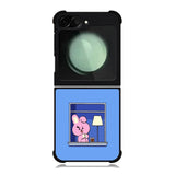 Cooky BT21 Samsung Galaxy Z Flip 6 5G 2024 Case OV9297