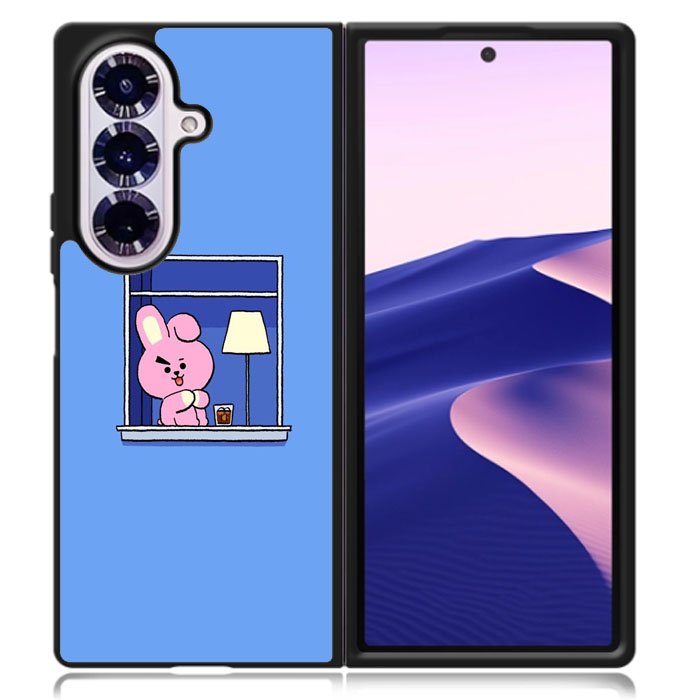 Cooky BT21 Samsung Galaxy Z Fold 7 Case OV9297