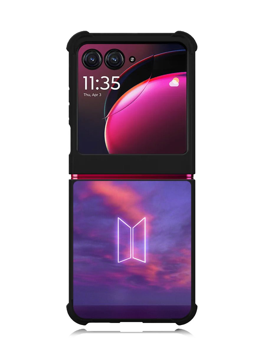 BTS Logo Motorola Moto Razr Plus 2023 , Moto Razr+ 2023 Case OV9299
