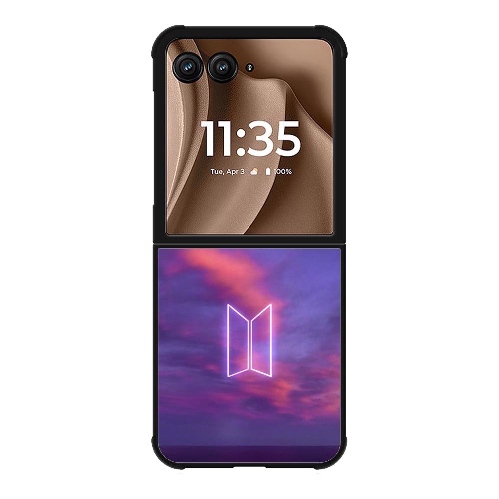 BTS Logo Motorola Moto RAZR Plus 2025 Case OV9299