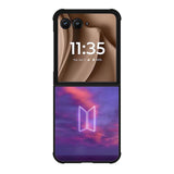 BTS Logo Motorola Moto RAZR Plus 2025 Case OV9299
