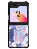 Summer BTS Logo Samsung Galaxy Z Flip 5 5G 2023 Case OV9284