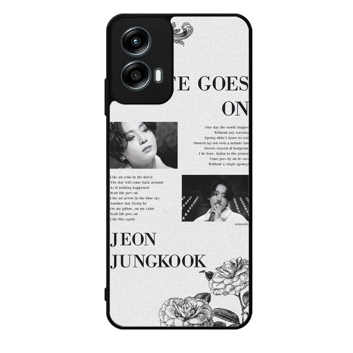 Life Goes On Jungkook Motorola Moto G Play 2024 Case OV9291