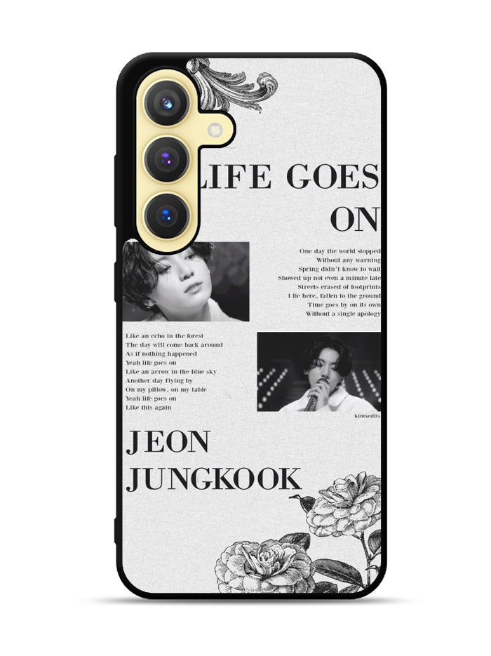 Life Goes On Jungkook Samsung Galaxy S25 Plus 5G , Samsung Galaxy S25+ 5G Case OV9291