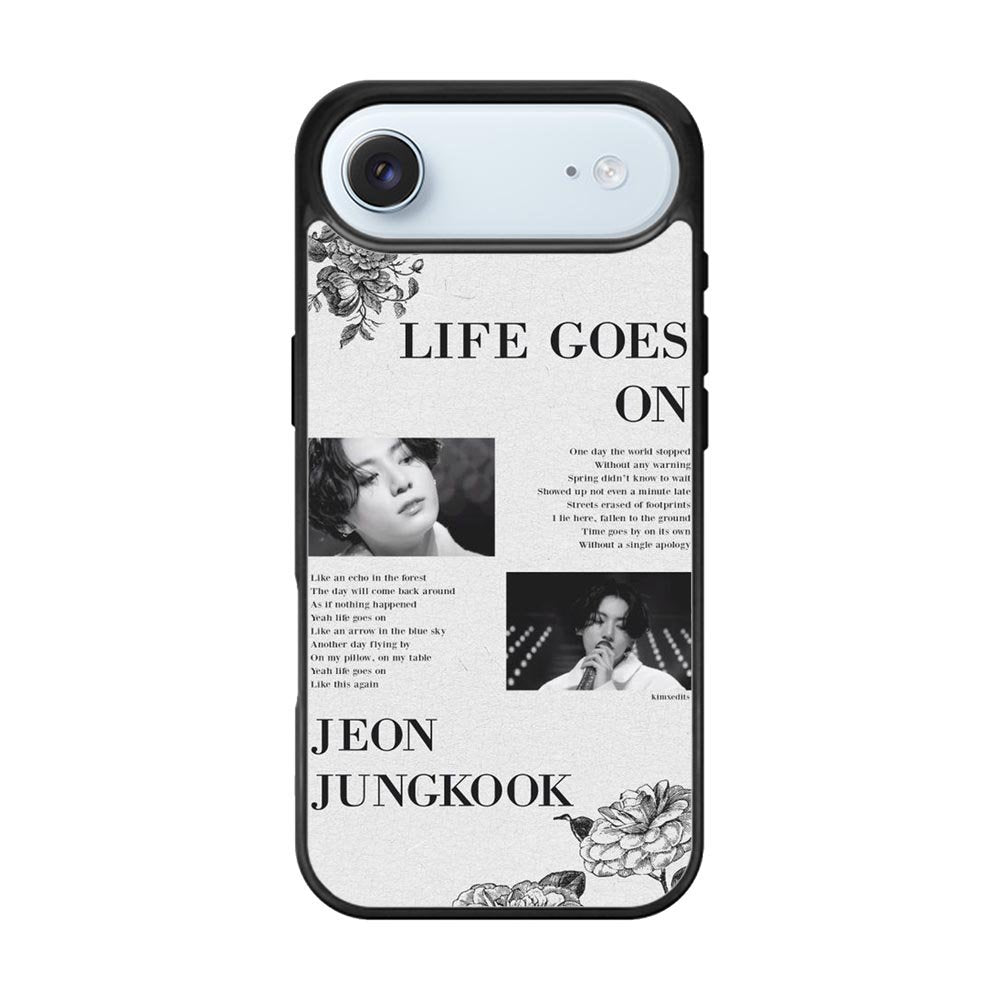 Life Goes On Jungkook iPhone Air Case QC9291