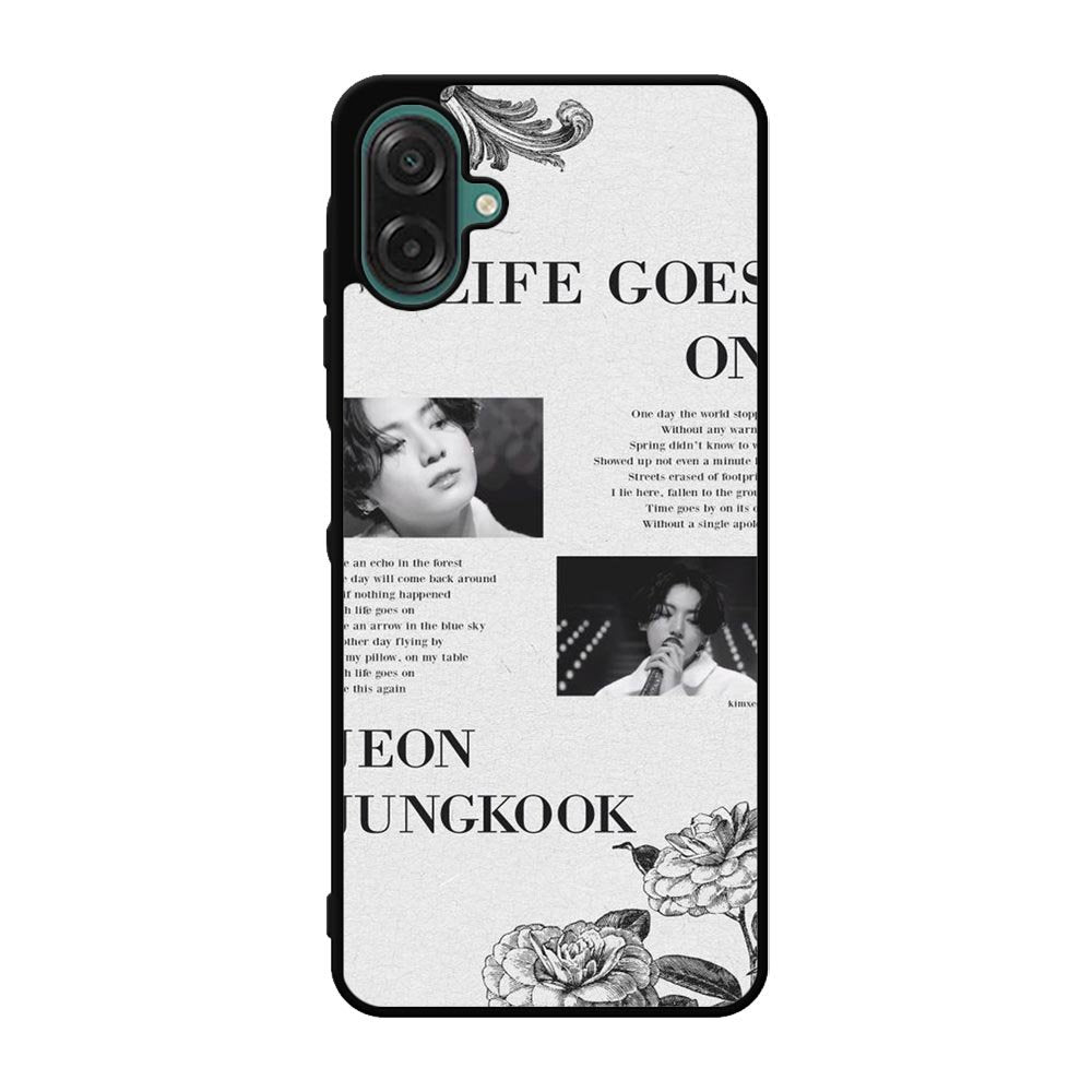 Life Goes On Jungkook Samsung Galaxy A07 Case QC9291
