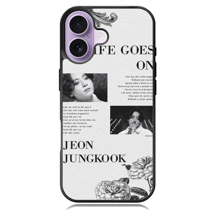 Life Goes On Jungkook iPhone 17 Case OV9291