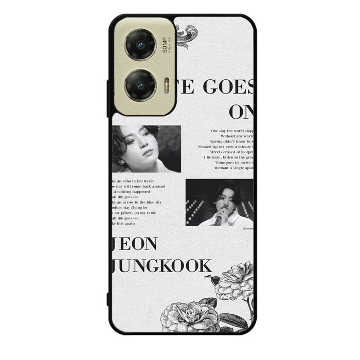 Life Goes On Jungkook Motorola Moto G Stylus 5G 2024 Case OV9291