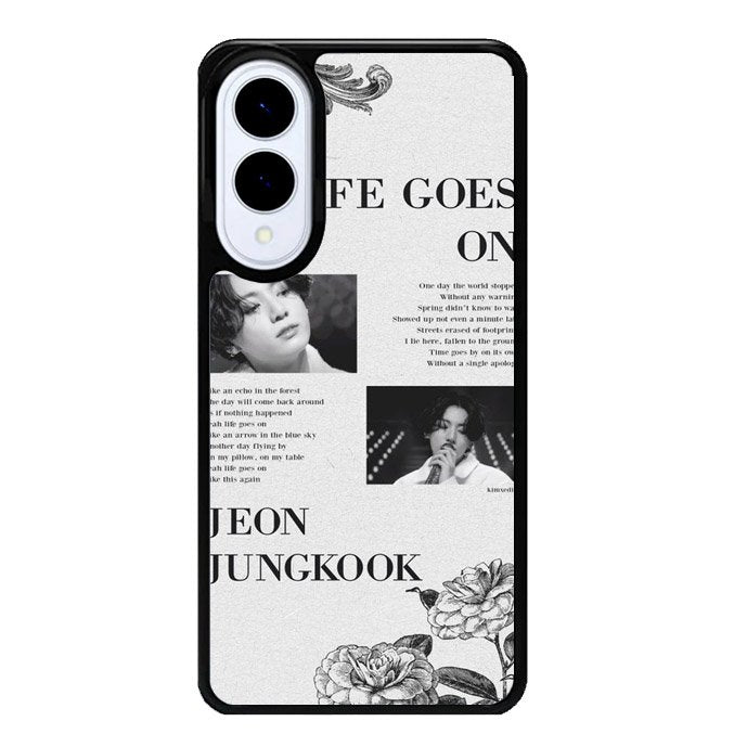 Life Goes On Jungkook Samsung Galaxy S25 Edge 5G Case OV9291