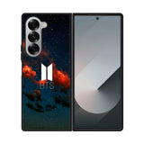 BTS Logo Nebula Samsung Galaxy Z Fold 7 5G Case OV9278